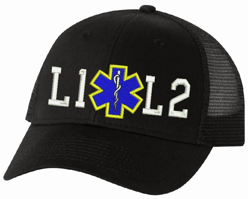Adjustable Fire Style Custom Embroidered Hat Design