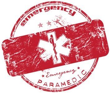 Emergency Paramedic Block Star Decal - Powercall Sirens LLC