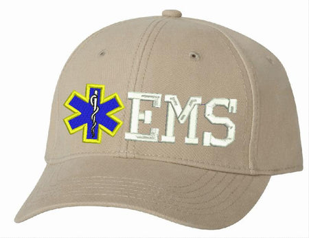 Adjustable EMS With Star Embroidered Hat Design - Powercall Sirens LLC