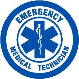 Emergency Medical Technician Circle Decal - Powercall Sirens LLC