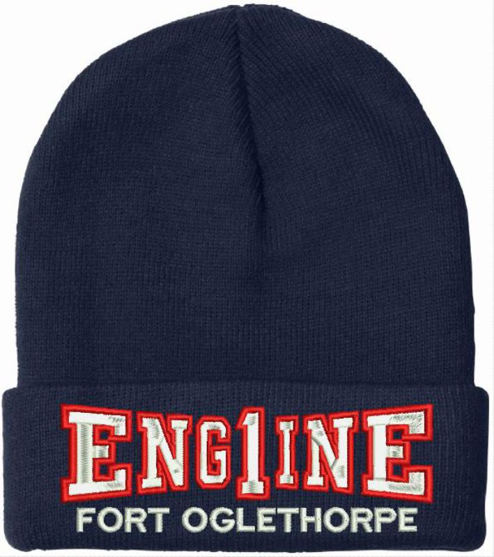 11 Badge (Red/white) Embroidered Winter Hat