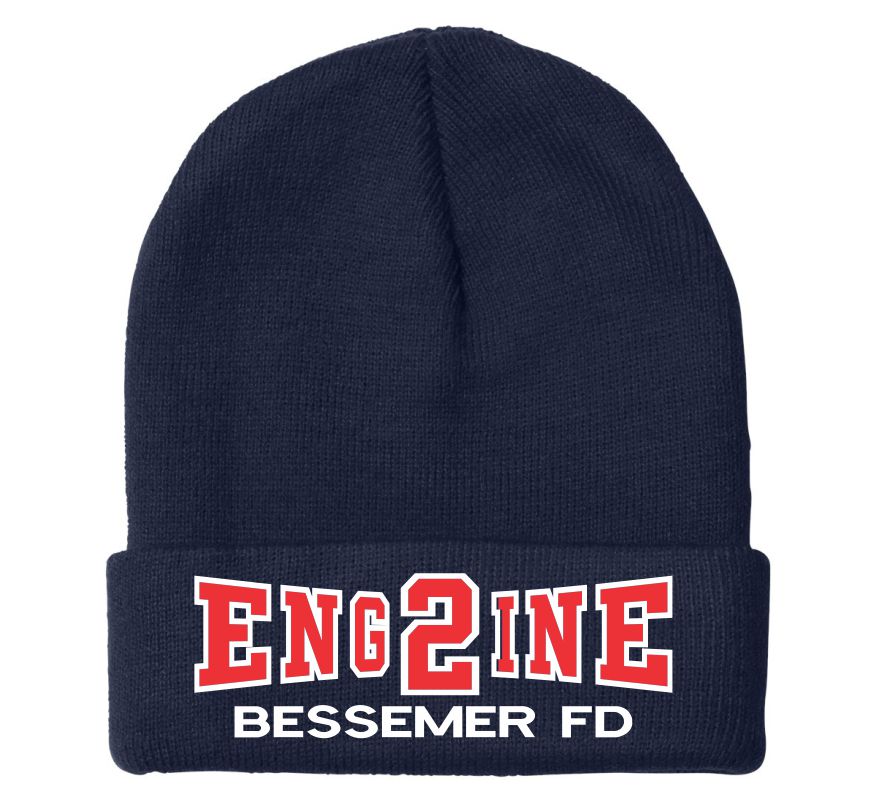 Engine 2 Bessemer Embroidered Winter Hat – Powercall Sirens LLC