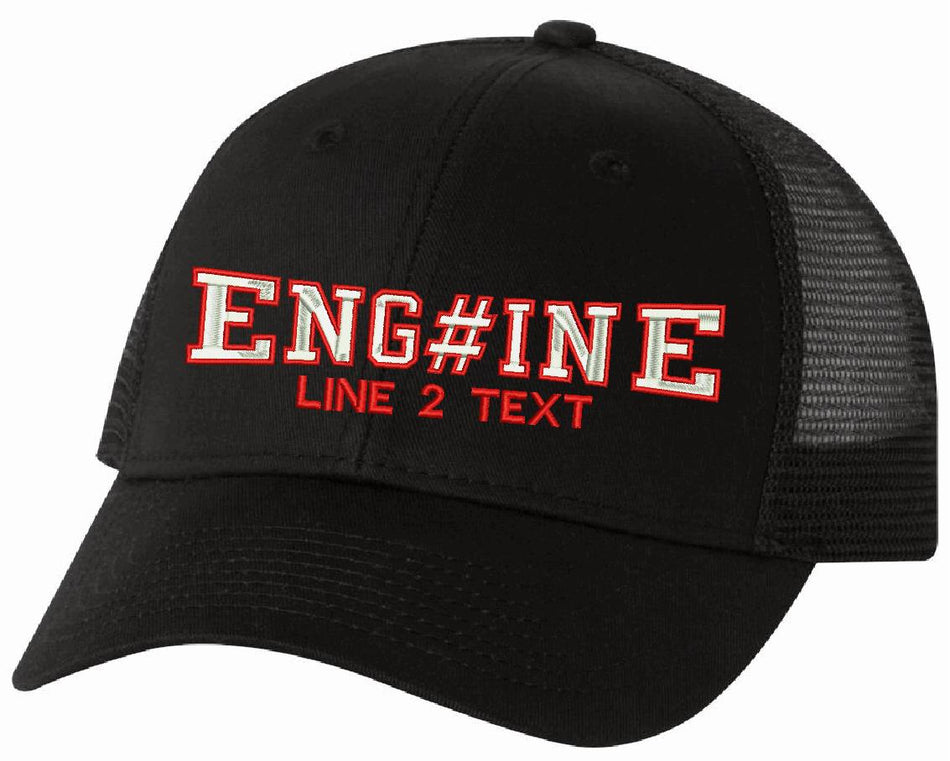 Adjustable Fire Style Custom Embroidered Hat Design