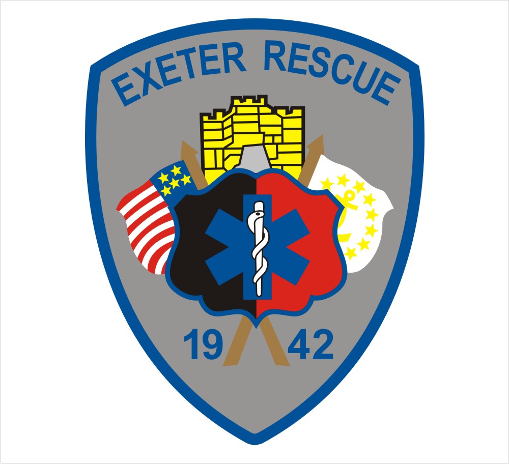 Exeter Sticker Exeter Rescue Customer Decal – Powercall Sirens LLC