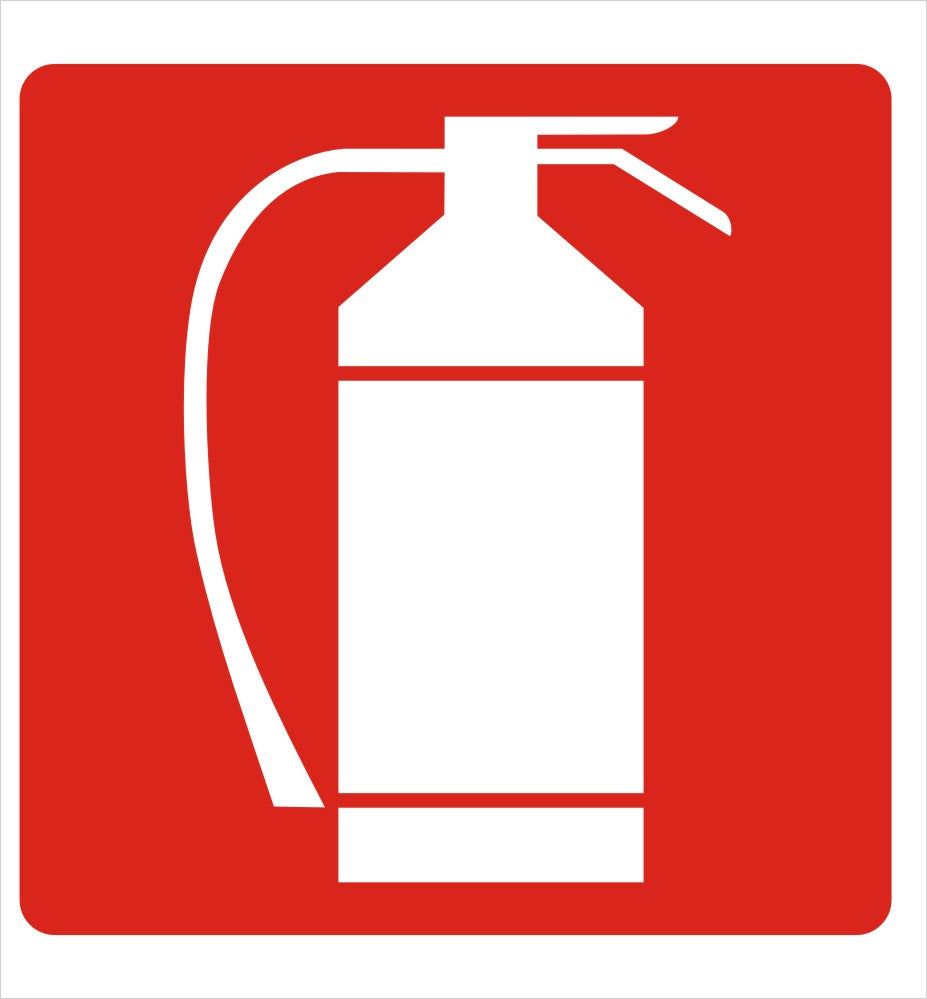 Fire Extinguisher Decal