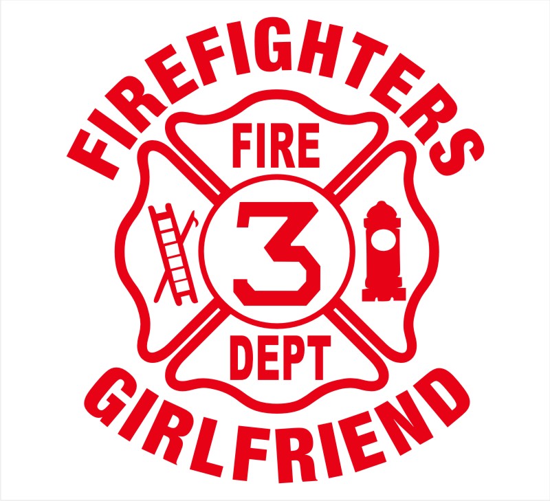 Firefighters 3 Girlfriend Customer Decal