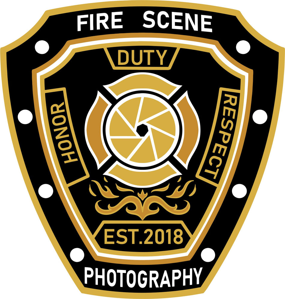 Fire Scene Photography Customer Decal - Powercall Sirens LLC