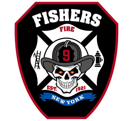 Fisher Fire New York Customer Decal 12617