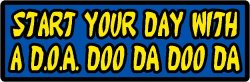 DOA Doo Da Expression Decal