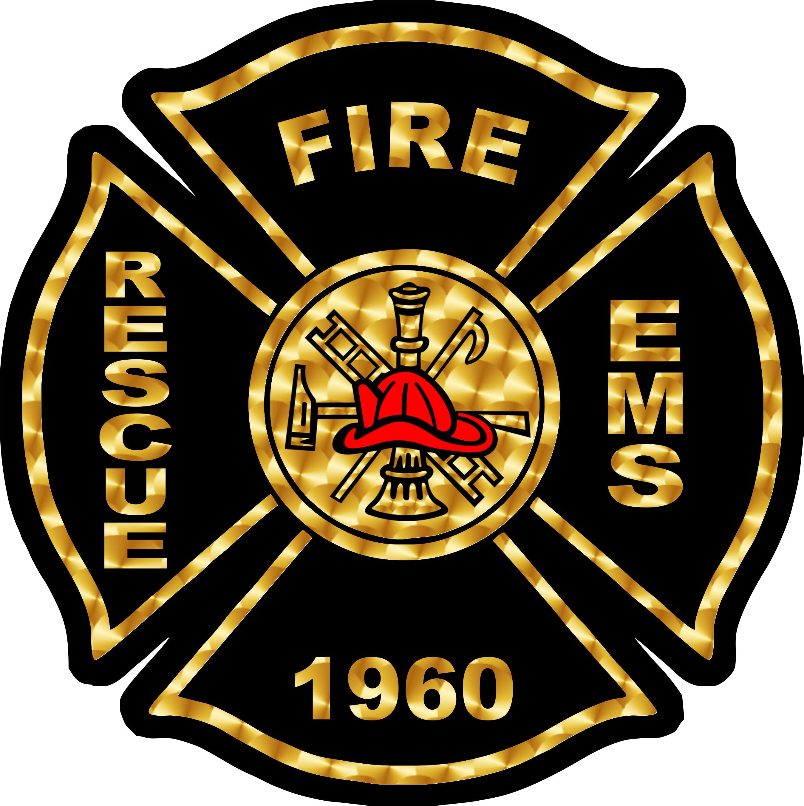 Fire Rescue 1960 Customer Decal - Powercall Sirens LLC
