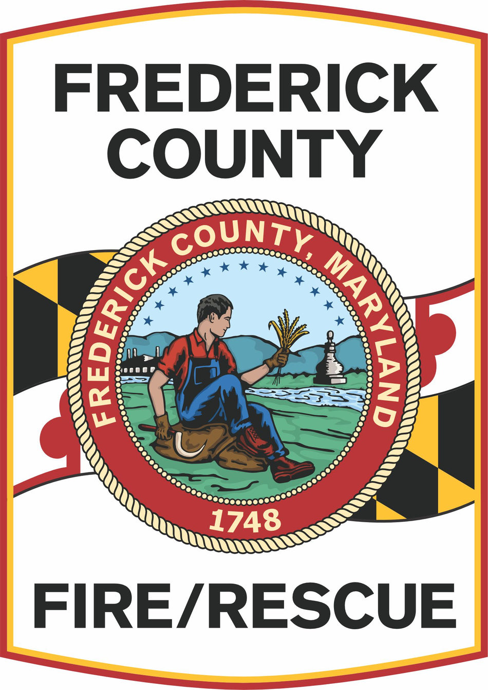 Frederick County Fire Rescue Customer Decal