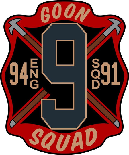 Goon Squad 9 Customer Decal - Powercall Sirens LLC