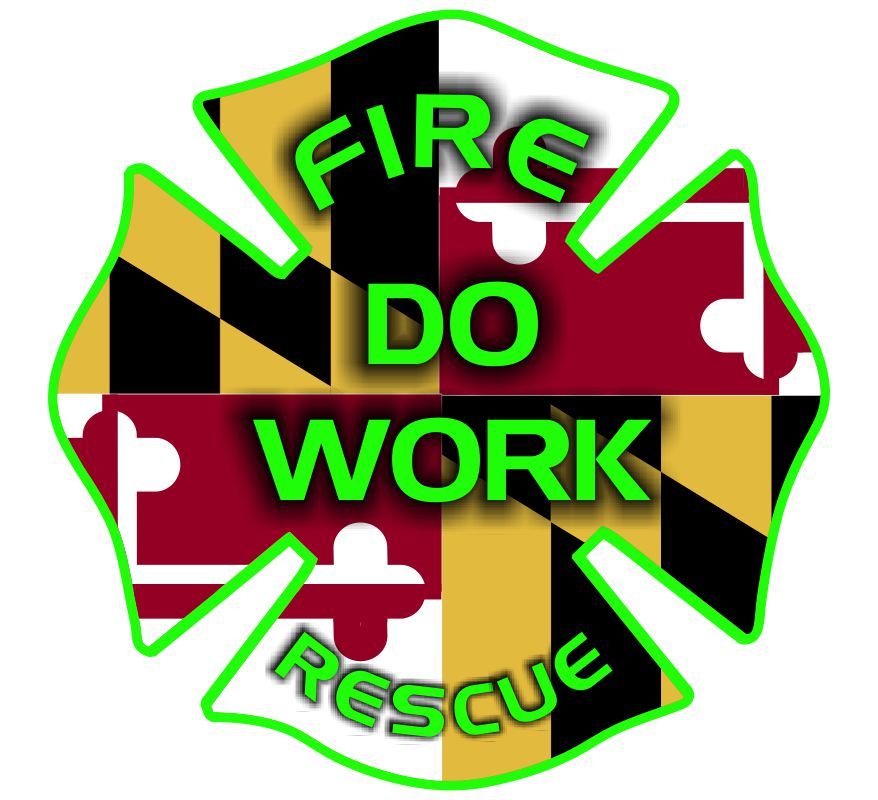 Maryland Do Work Green Customer Decal - Powercall Sirens LLC