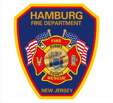 Hamburg FD NJ Customer Decal