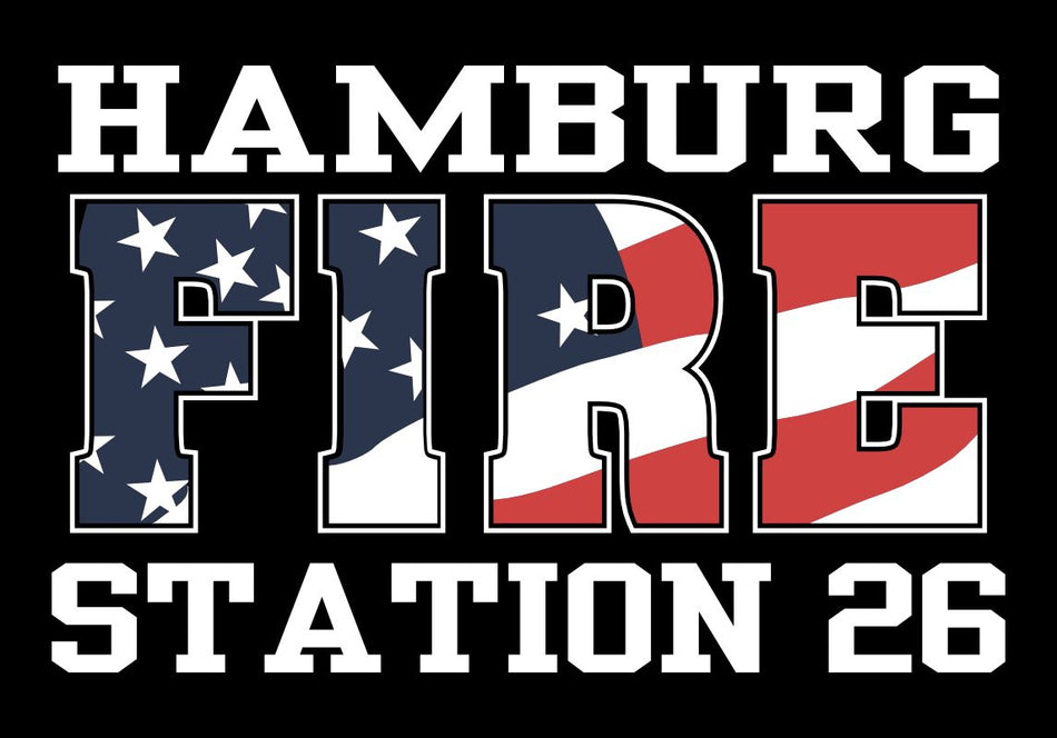 Hamburg USA Fire Department Customer Decal - Powercall Sirens LLC