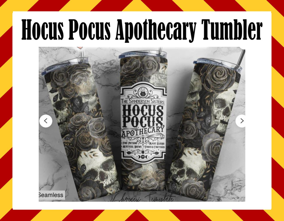 Hocus Pocus 20oz. Water Bottle/Cup