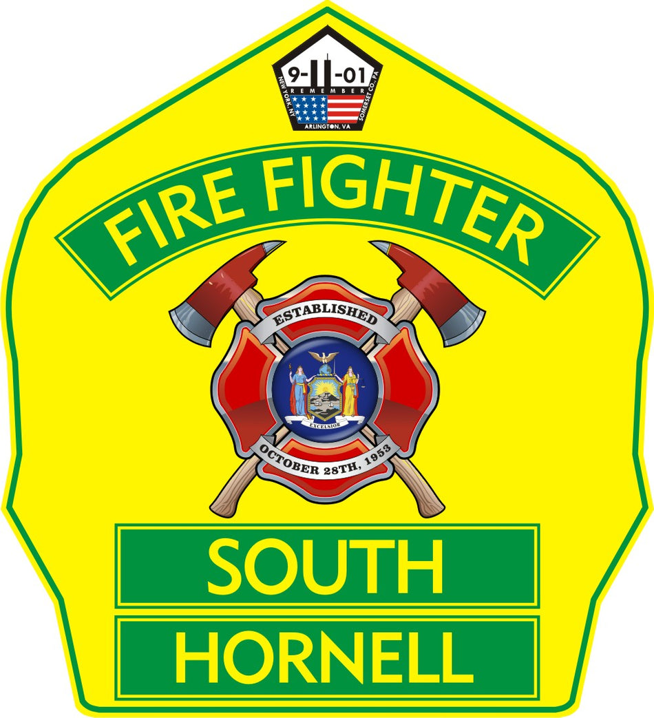 South Hornell Fire Customer Decal