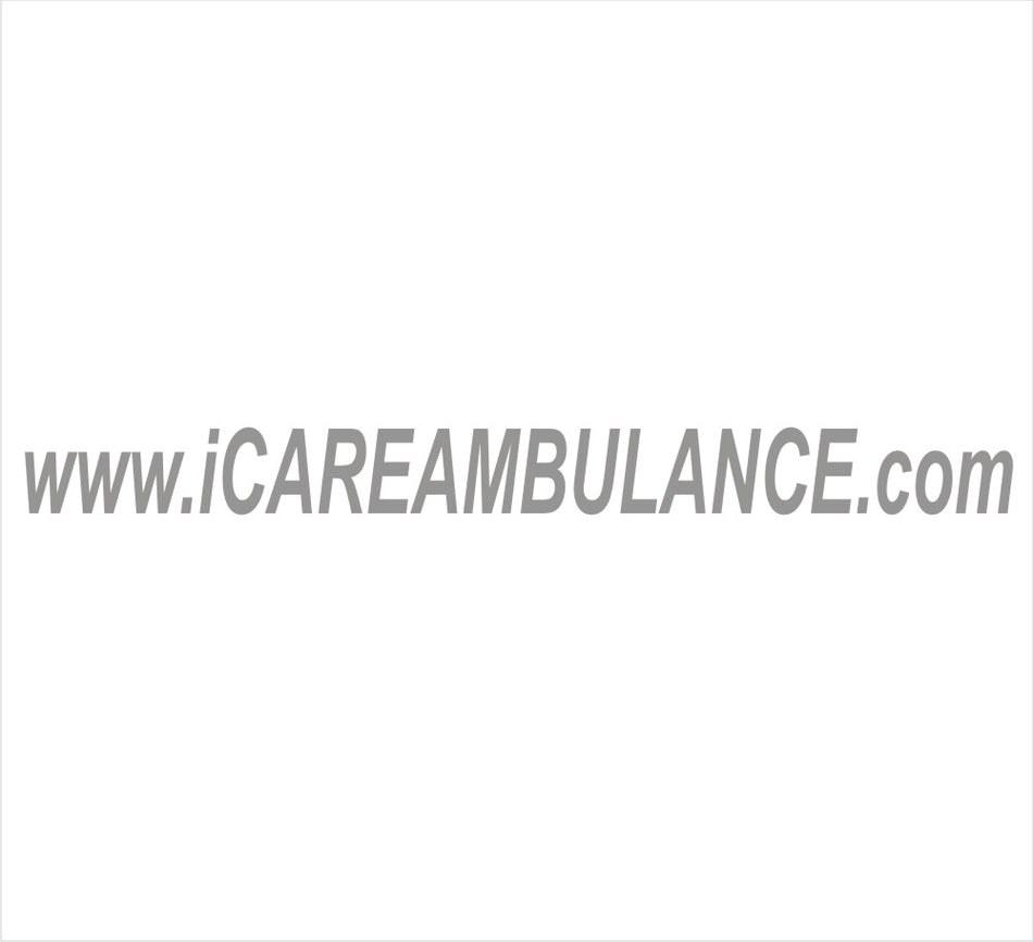 iCare Ambulance Website Decal