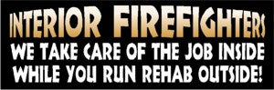 Interior Firefighters Expression Decal