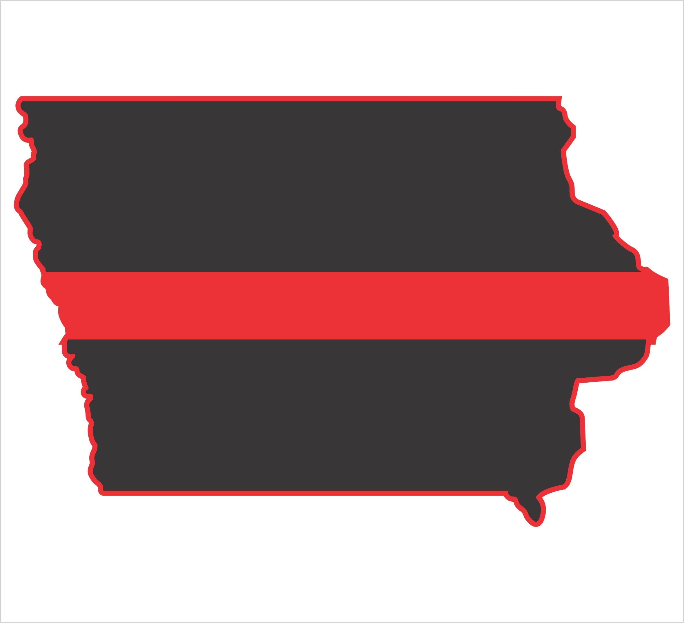 Iowa Thin Red Line