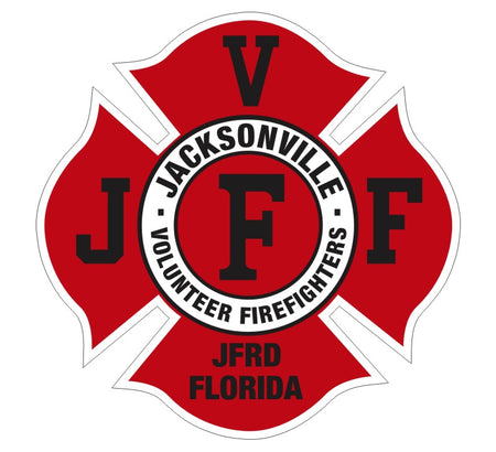 Jacksonville Volunteer FF Decal