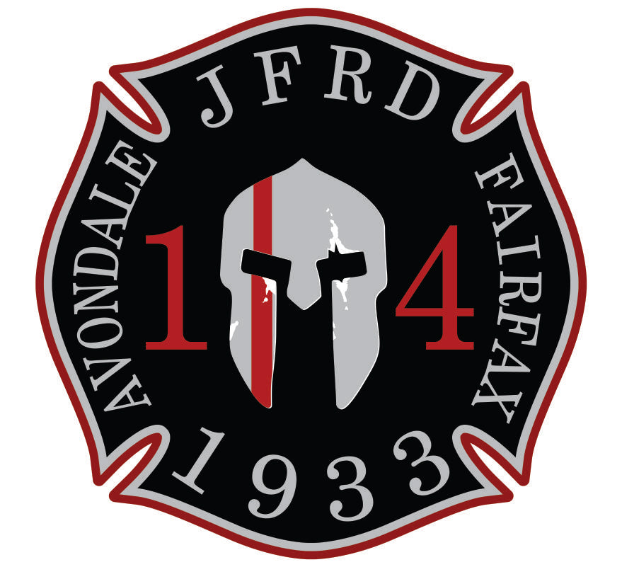 JFRD Punisher style Maltese Cross Customer Decal 51416