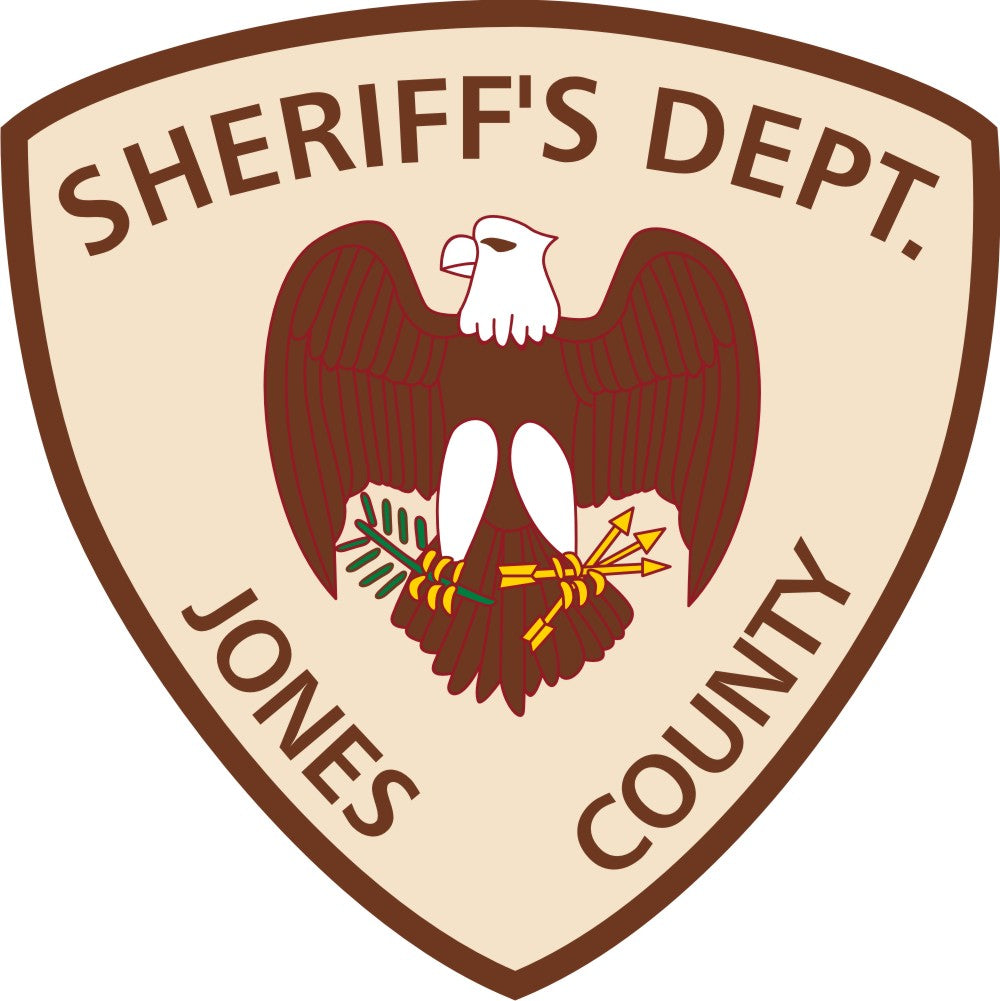 Jones County Sheriff's Customer Decal