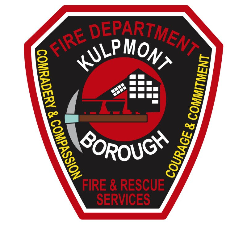 Kulpmont Borough Fire Dept. Decal