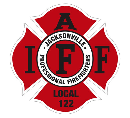 Jacksonville Professional Firefighters Decal