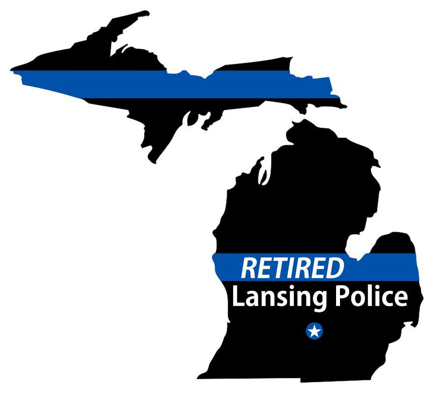 Michigan Blue Line Lansing Customer Decal