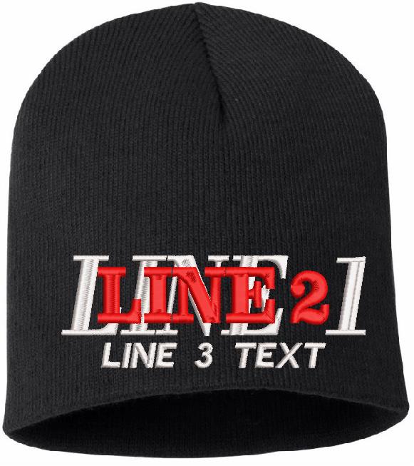 LC Special Style Embroidered Winter Hat - Powercall Sirens LLC