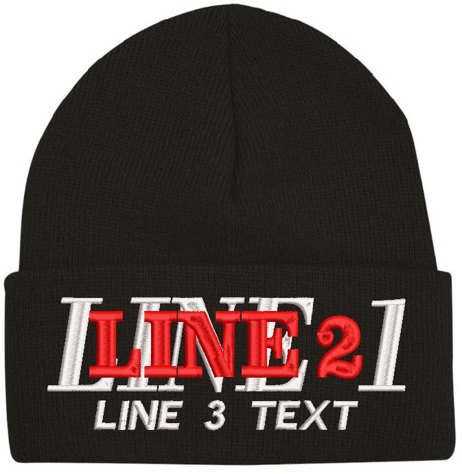 LC Special Style Embroidered Winter Hat - Powercall Sirens LLC