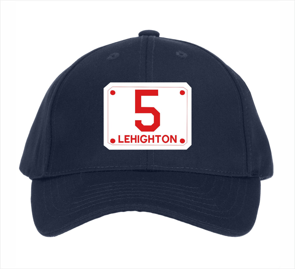5 Lehighton Badge Style Embroidered Hat