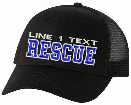 Adjustable Fire Style Custom Embroidered Hat Design