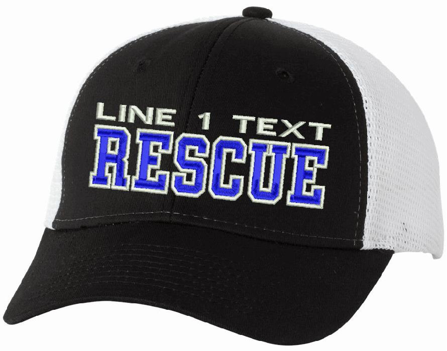 Trucker VC400 Adjustable Rescue Line 1 Hat - Powercall Sirens LLC