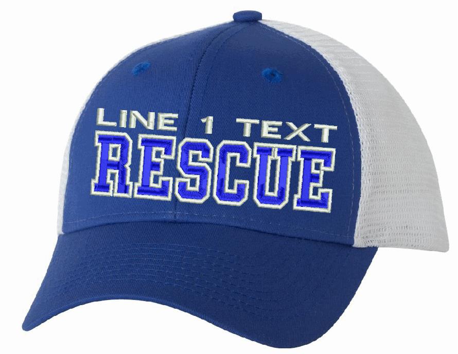 Trucker VC400 Adjustable Rescue Line 1 Hat - Powercall Sirens LLC