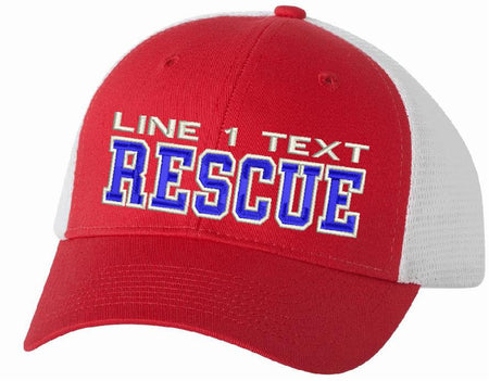 Trucker VC400 Adjustable Rescue Line 1 Hat - Powercall Sirens LLC