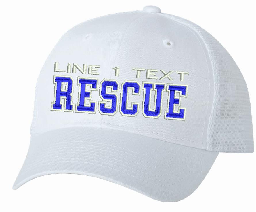 Trucker VC400 Adjustable Rescue Line 1 Hat - Powercall Sirens LLC