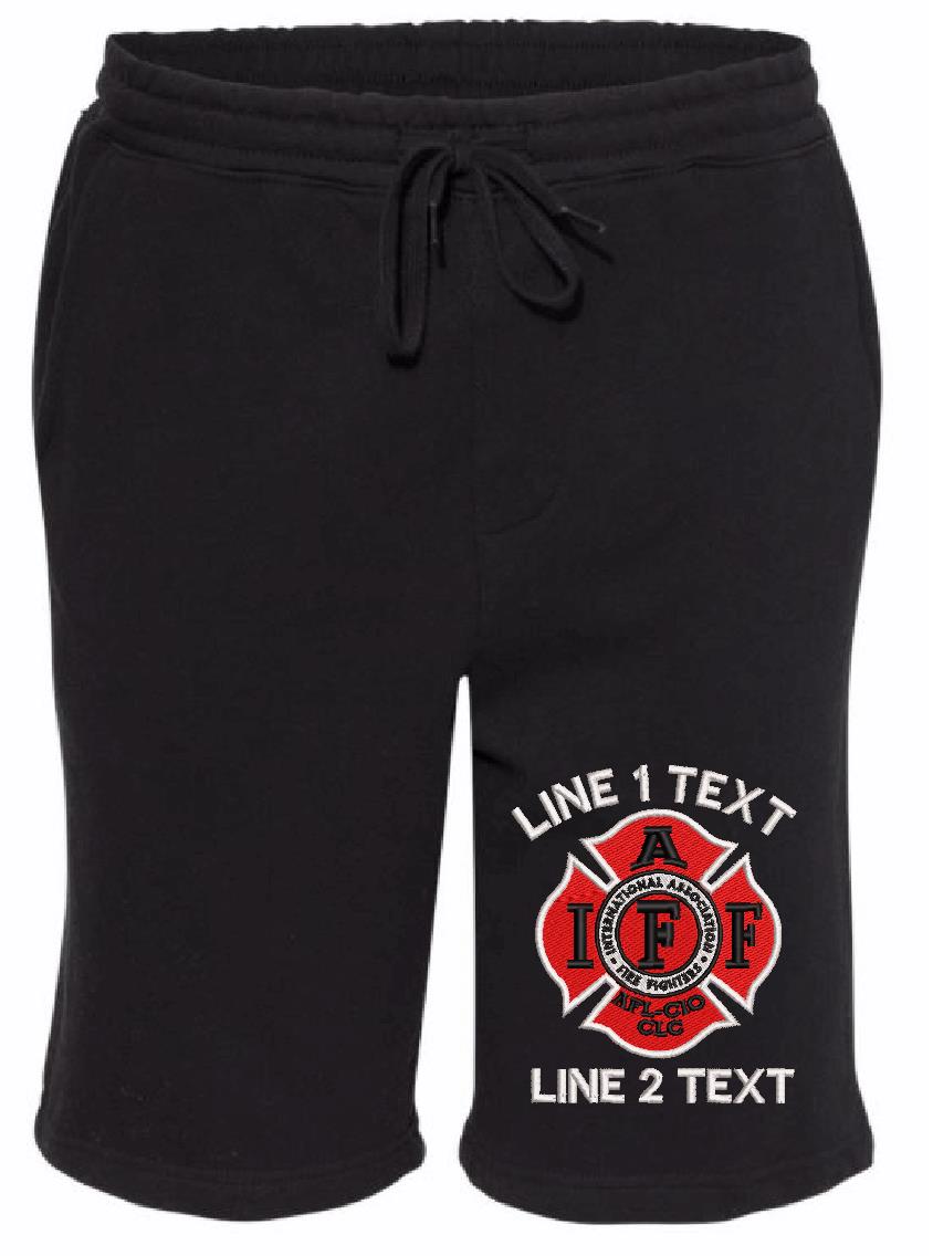 Maltese EMS Star Custom Embroidered Fleece Shorts - Powercall Sirens LLC
