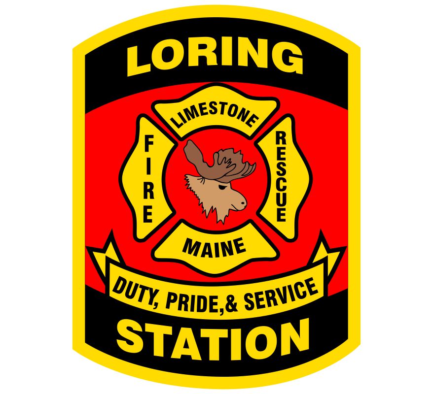 Loring Station Fire Dept. Customer Decal