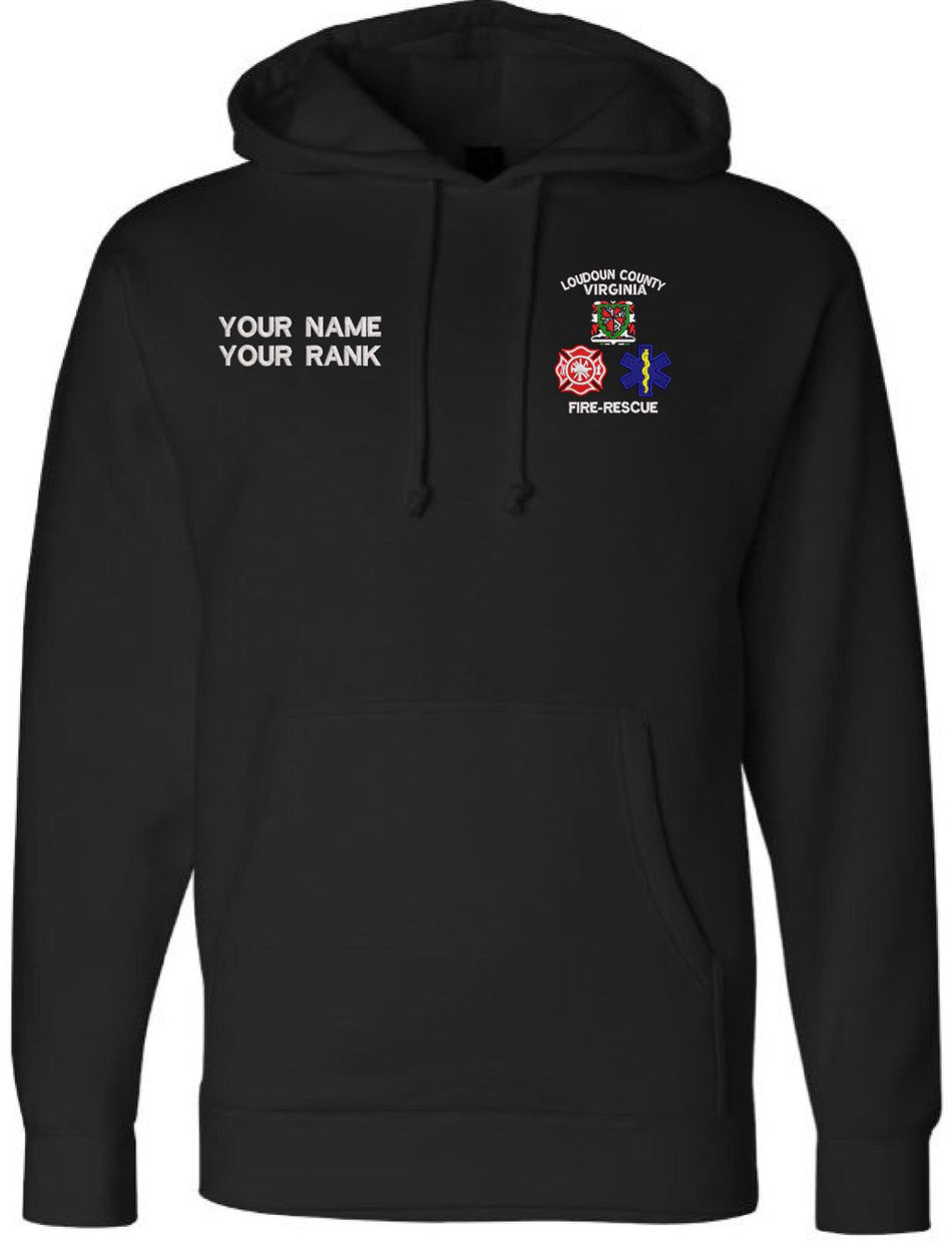 Loudoun County Fire Rescue Embroidered IND4000 Hoodie