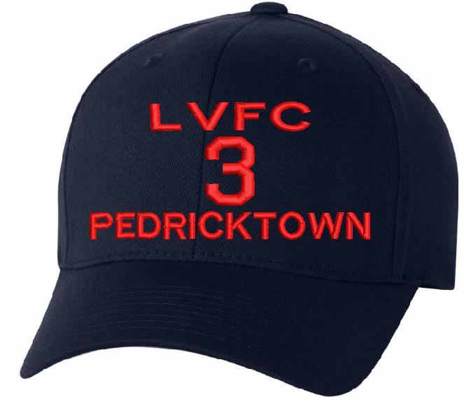 LVFC 3 Pedricktown Custom Embroidered Hat - Powercall Sirens LLC