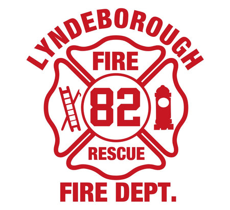 Lyndeborough Fire T1 Maltese Cross Decal