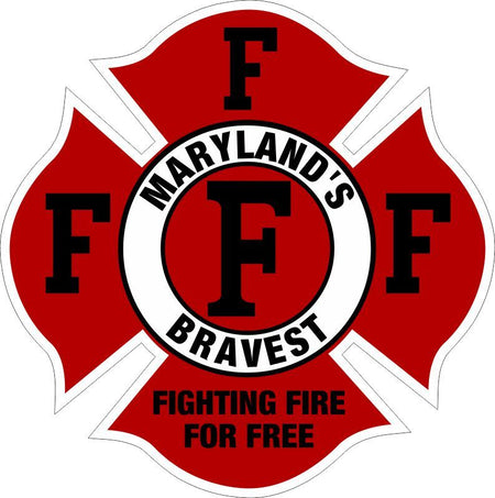 Maryland's Bravest FFFF Customer Decal - Powercall Sirens LLC
