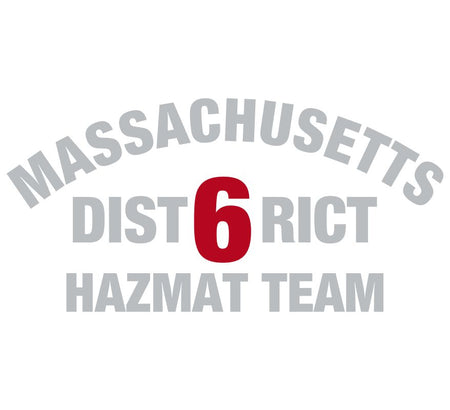 Massachusetts Hazmat Team 6 Decal