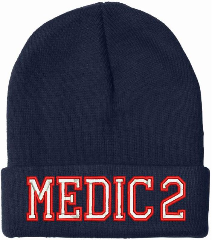 11 Badge (Red/white) Embroidered Winter Hat