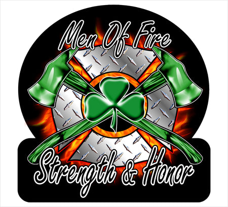 Men Of Fire Strength Shamrock Maltese