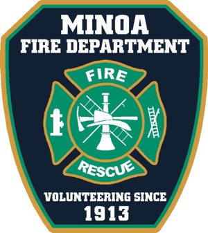 Minoa Fire Department Decal
