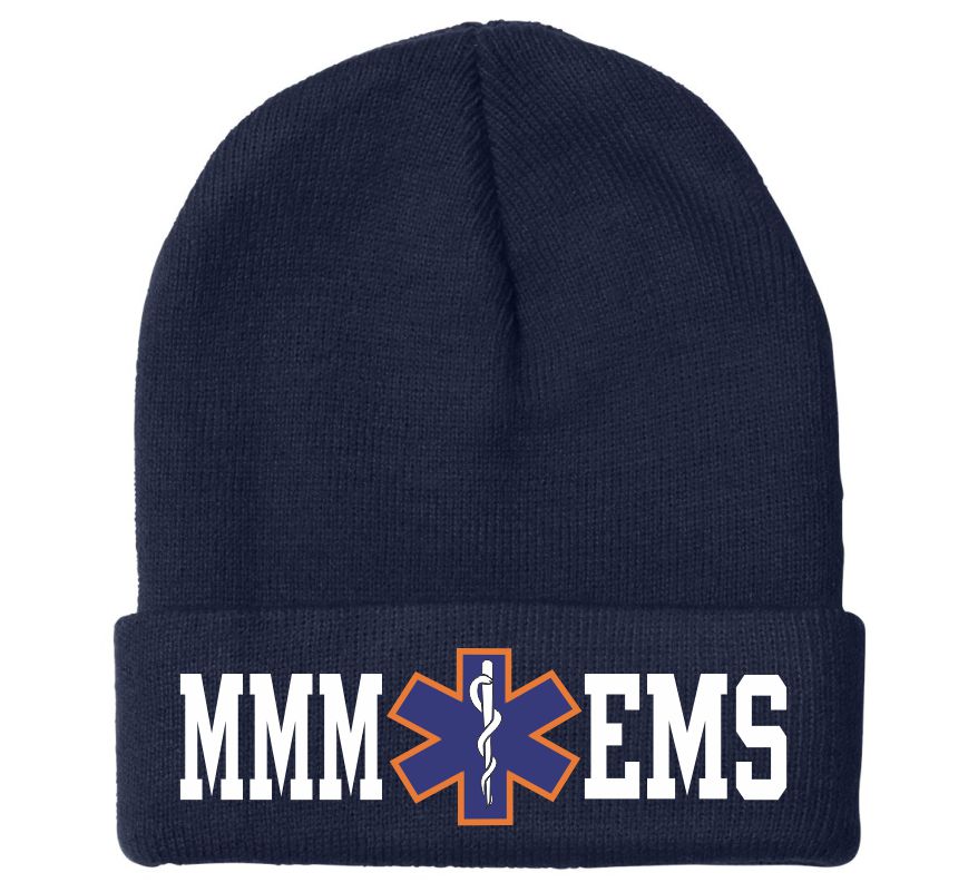 MMM EMS Custom Embroidered Winter Hat