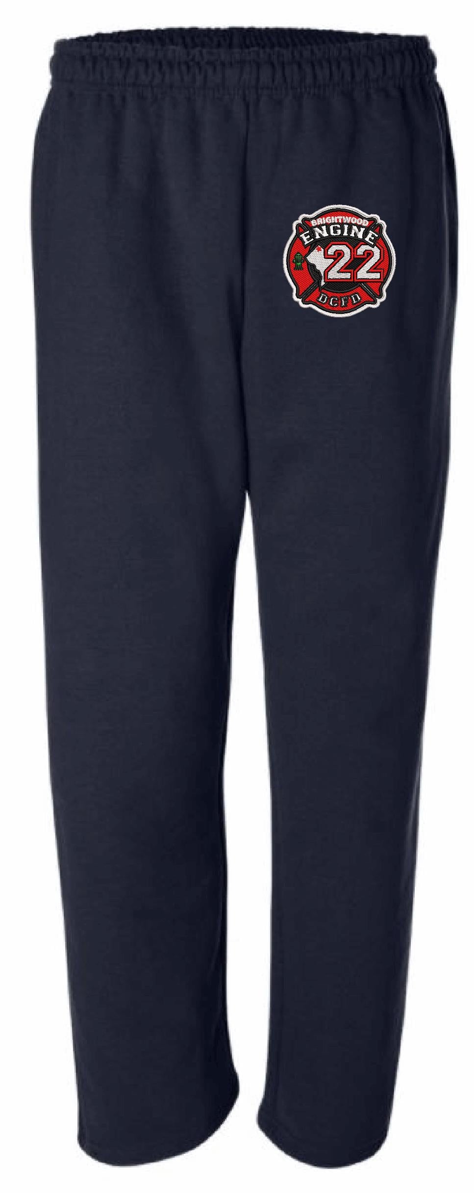 Brightwood / DCFD Embroidered Sweatpants - Powercall Sirens LLC